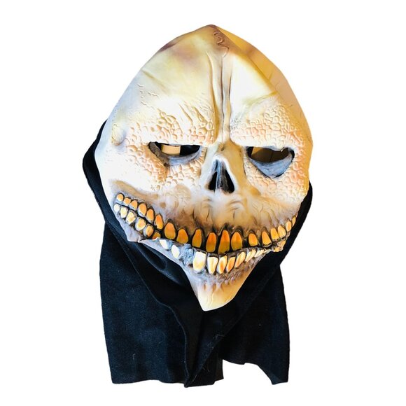 Halloween Latex Mask Zombie Skeleton Creepy Cosplay Adult Size Costume Dress Up - Picture 1 of 7